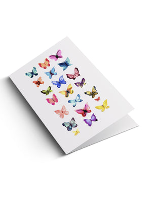 5x7 Notecard - Butterflies