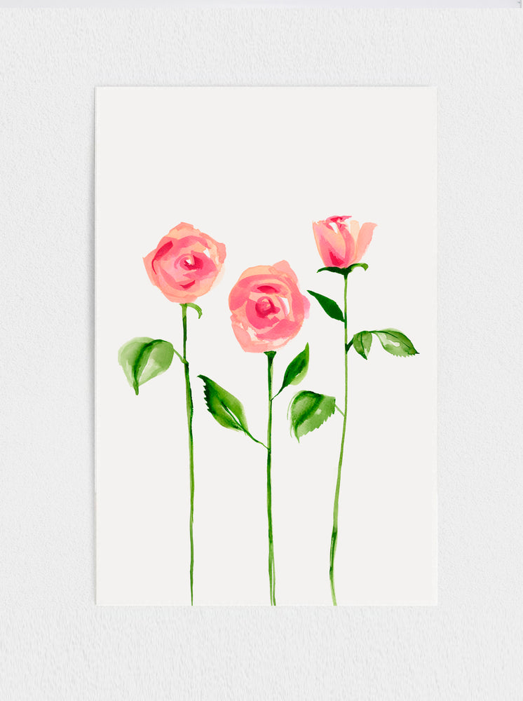 Three Roses Print