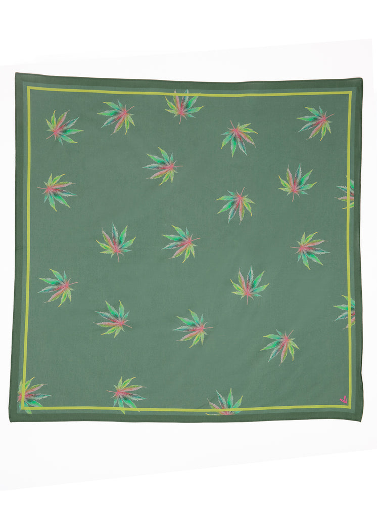 Mary Jane Cannabis Handkerchief