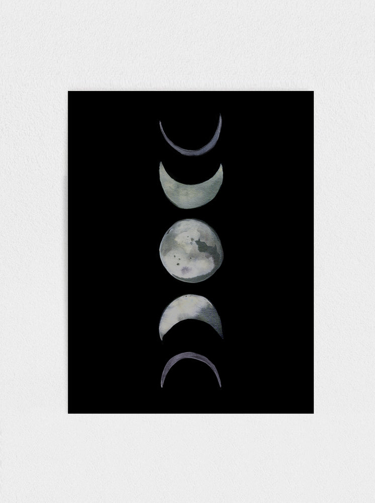 Moon Phases No.2 - Black