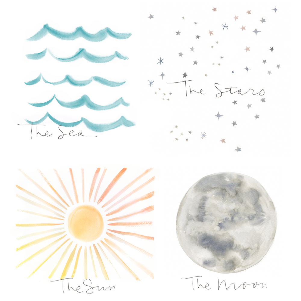 The Sea, the Stars, the Sun + the Moon.