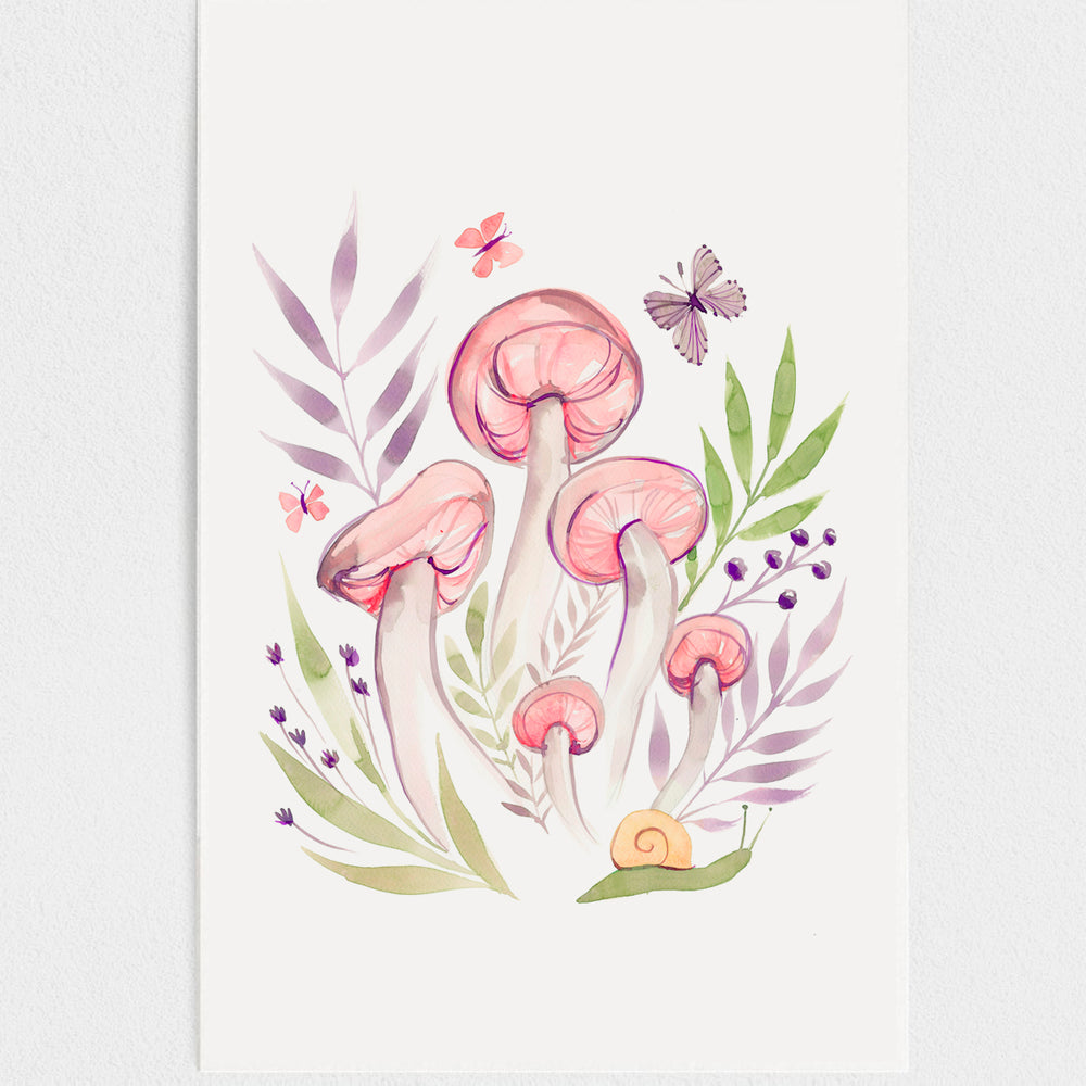 
                      
                        Mushrooms Print
                      
                    