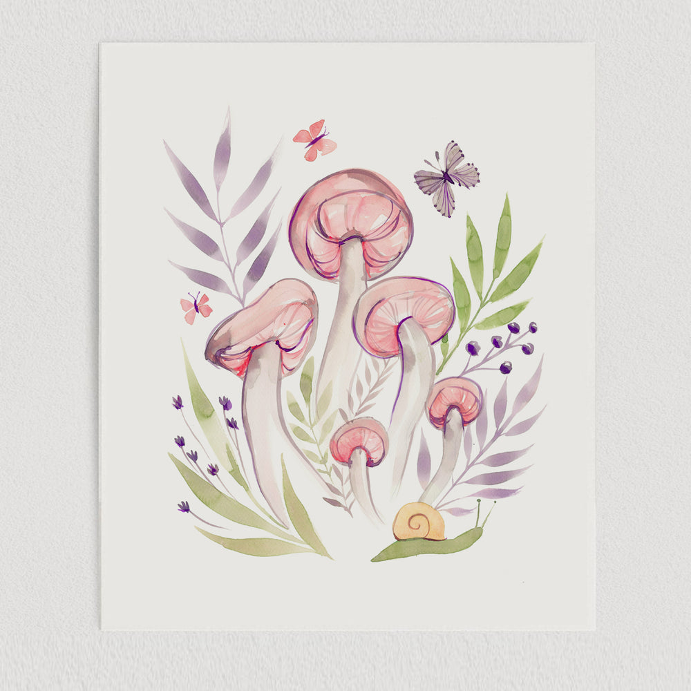 
                      
                        Mushrooms Print
                      
                    