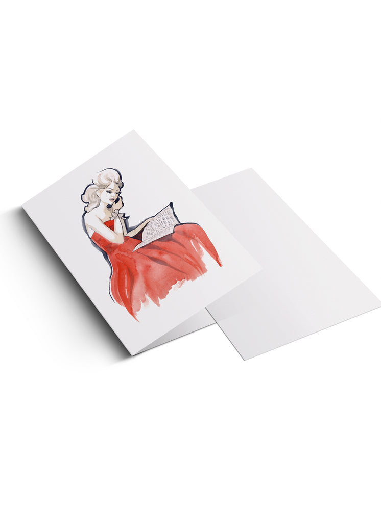 
            
                Load image into Gallery viewer, 5x7 Notecard - Carol
            
        