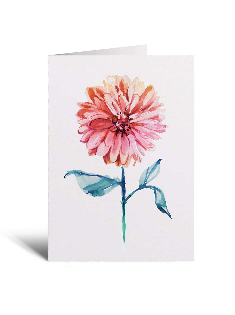 5x7 Notecard - Dahlia