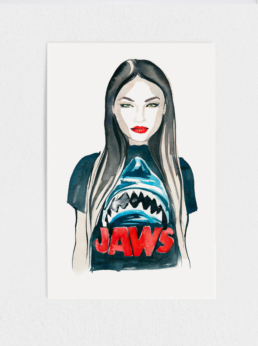 Jaws Print