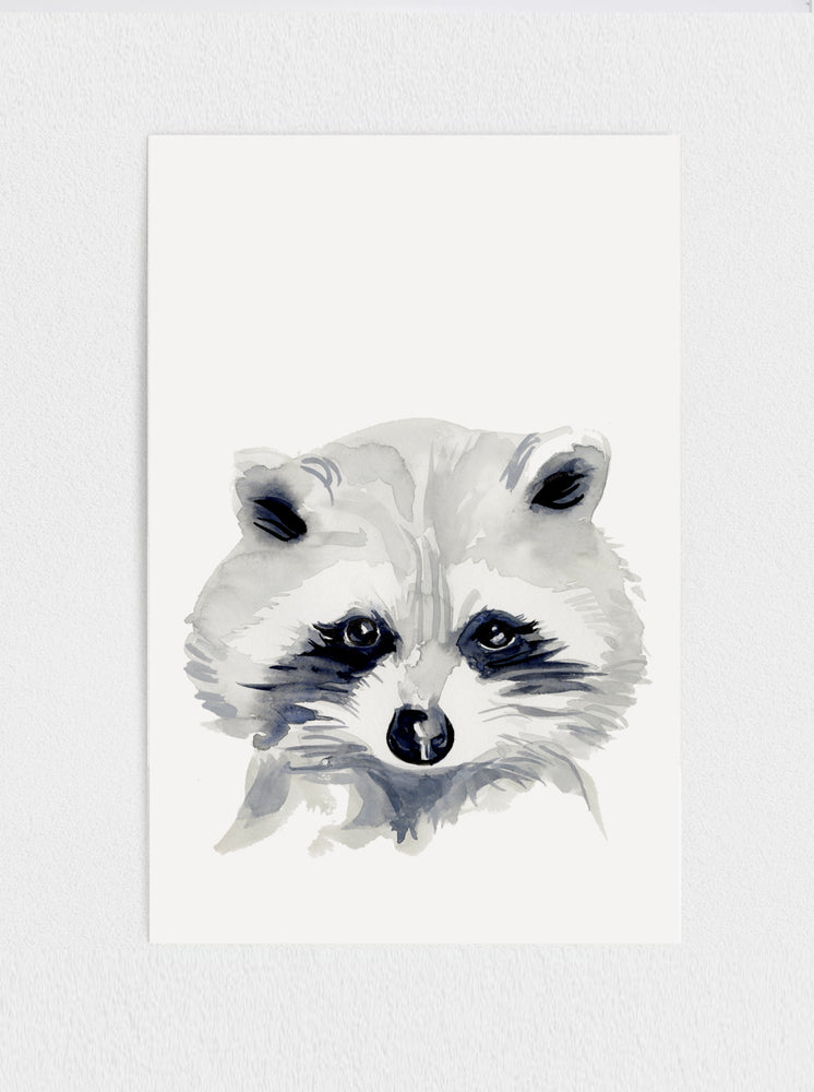 
            
                Load image into Gallery viewer, Raccoon Print
            
        