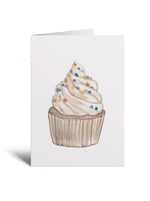 5x7 Notecard - Sprinkles Cupcake