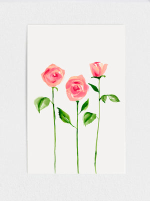 
            
                Load image into Gallery viewer, Three Roses Print
            
        