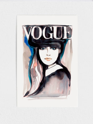 British Vogue Print