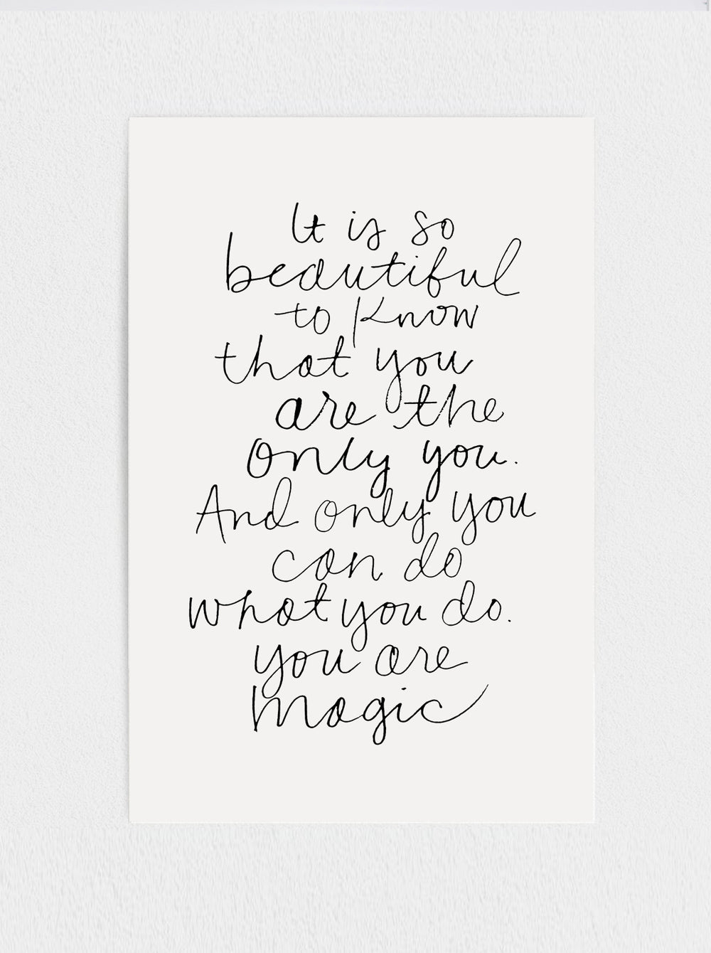 You are Magic