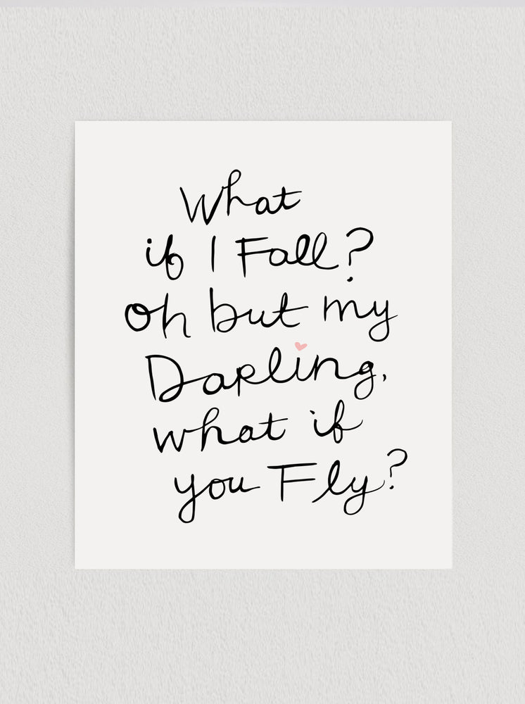 What if you Fly Print