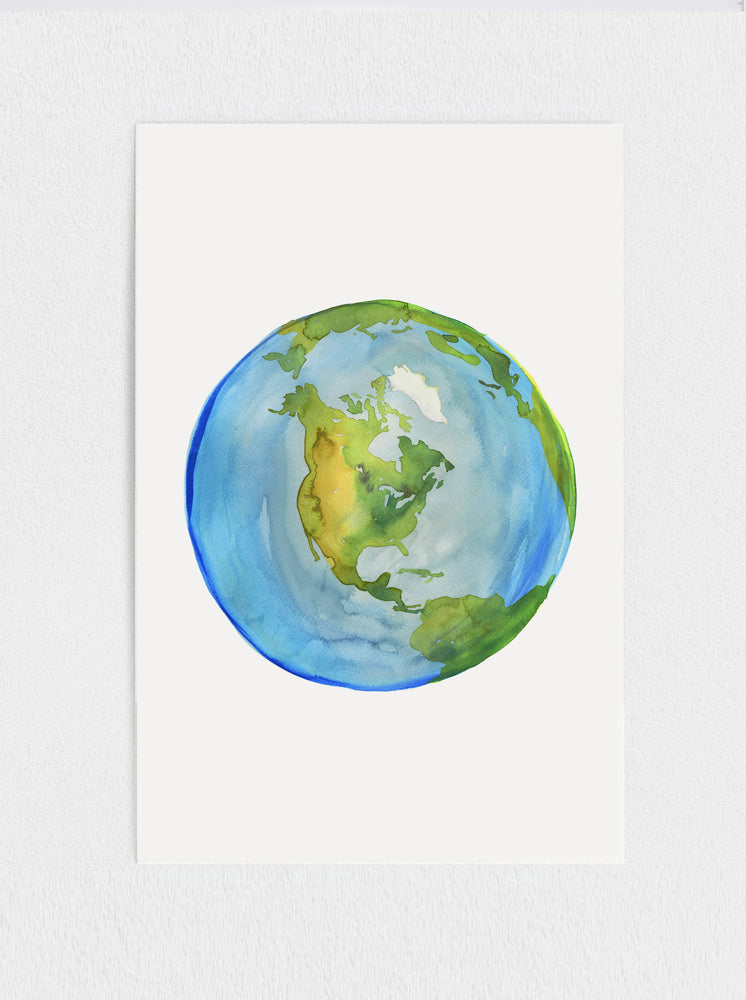 Planet Earth Print