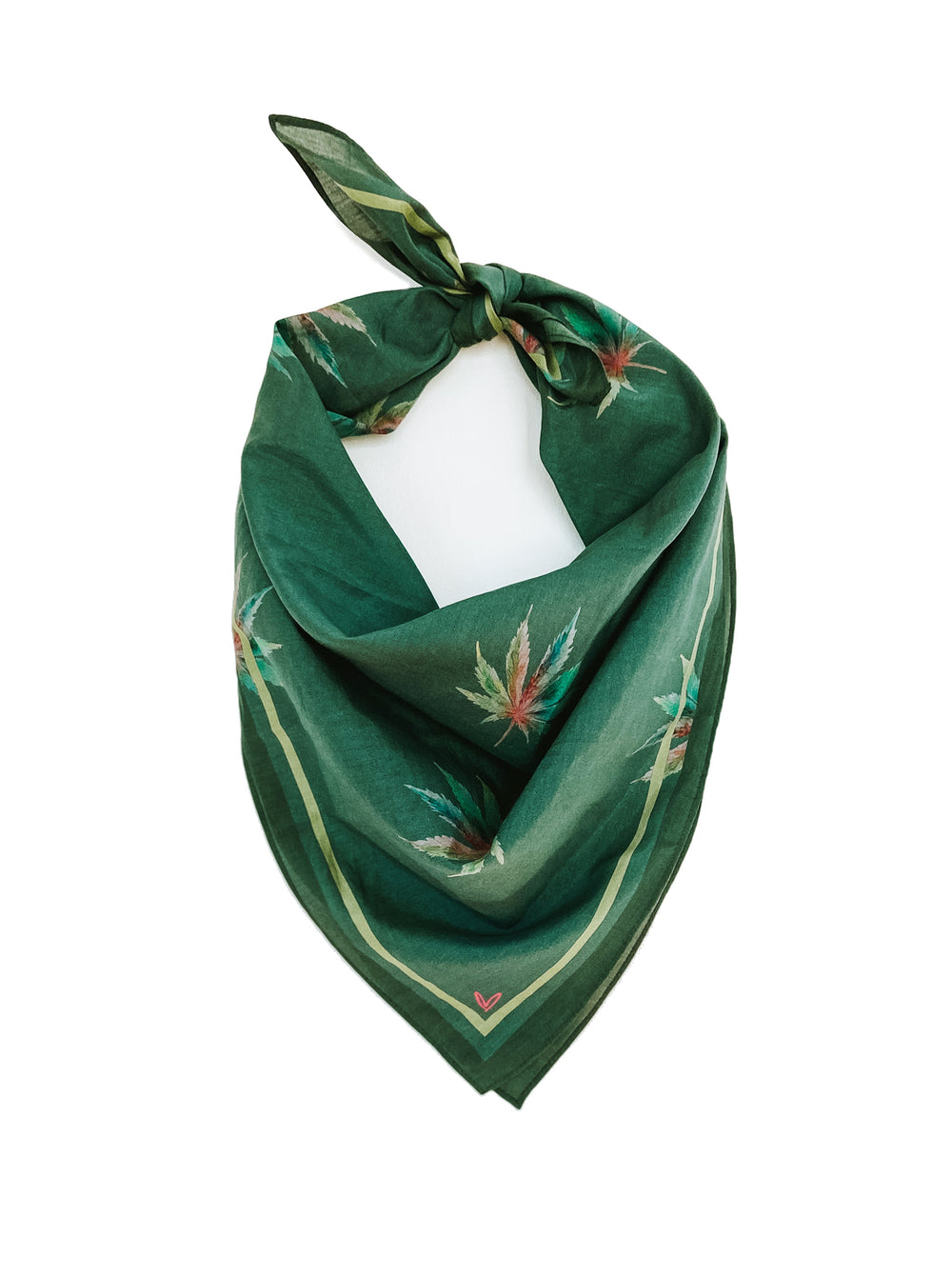 Mary Jane Cannabis Handkerchief