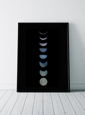 Moon Phases No.1 -Black