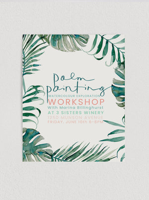 Palm Painting Workshop